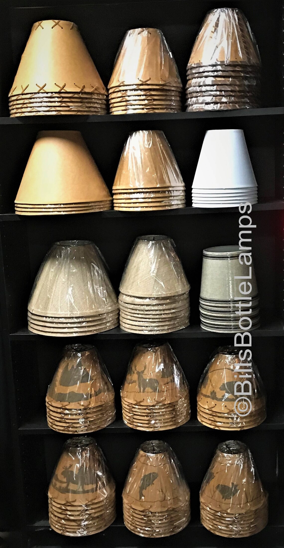 Deer LAMP SHADE Rustic Cottage Table Light Lamp Shade Oil Etsy