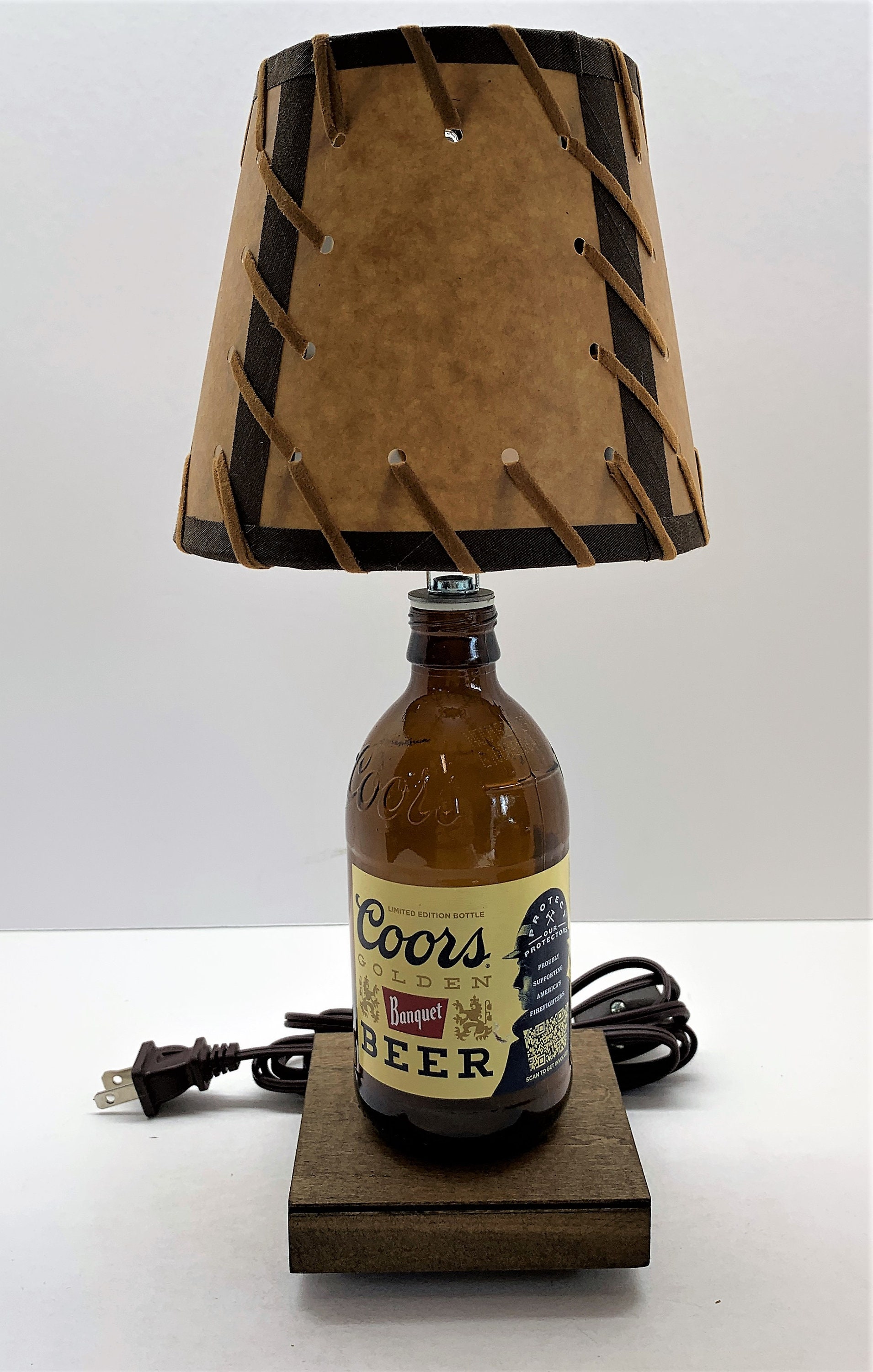 ヴィンテージ　クアーズ　Coors　卓上ランプ 1980's ヴィンテージ Coors 2灯式 プールバーランプ
