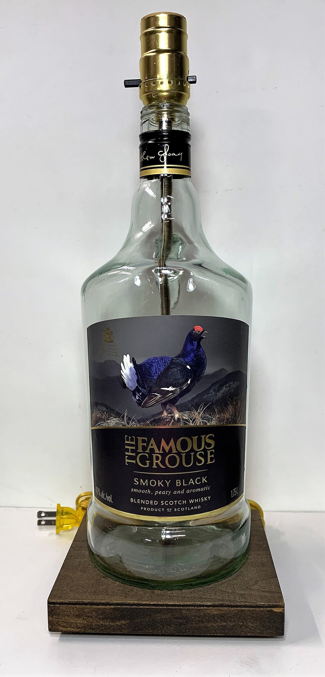 The Famous Goose Scotch Whiskey Large 1.75L Liquor Bottle Etsy