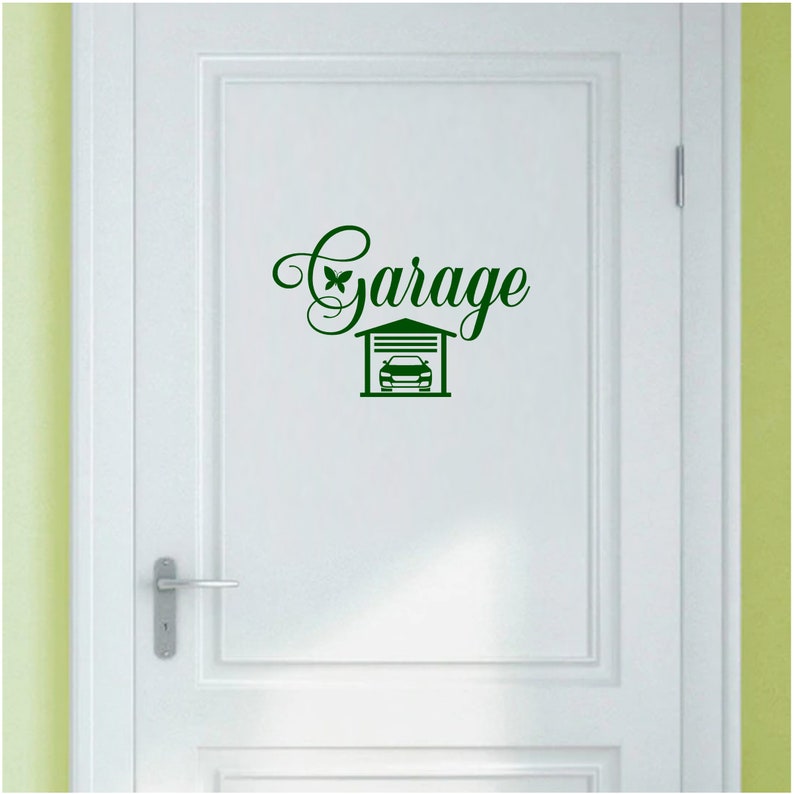 Car Garage Door Vinyl Sticker House Room Butterfly Wall Decor Etsy