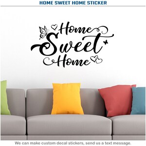 Wall Decal, Vinyl Quote Sign, Wall Stickers, Home Decor, Silhouette Art Decal 18