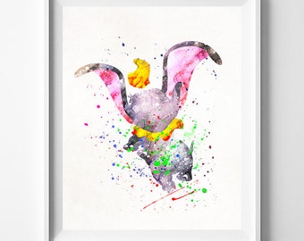 Dumbo Art Print Etsy