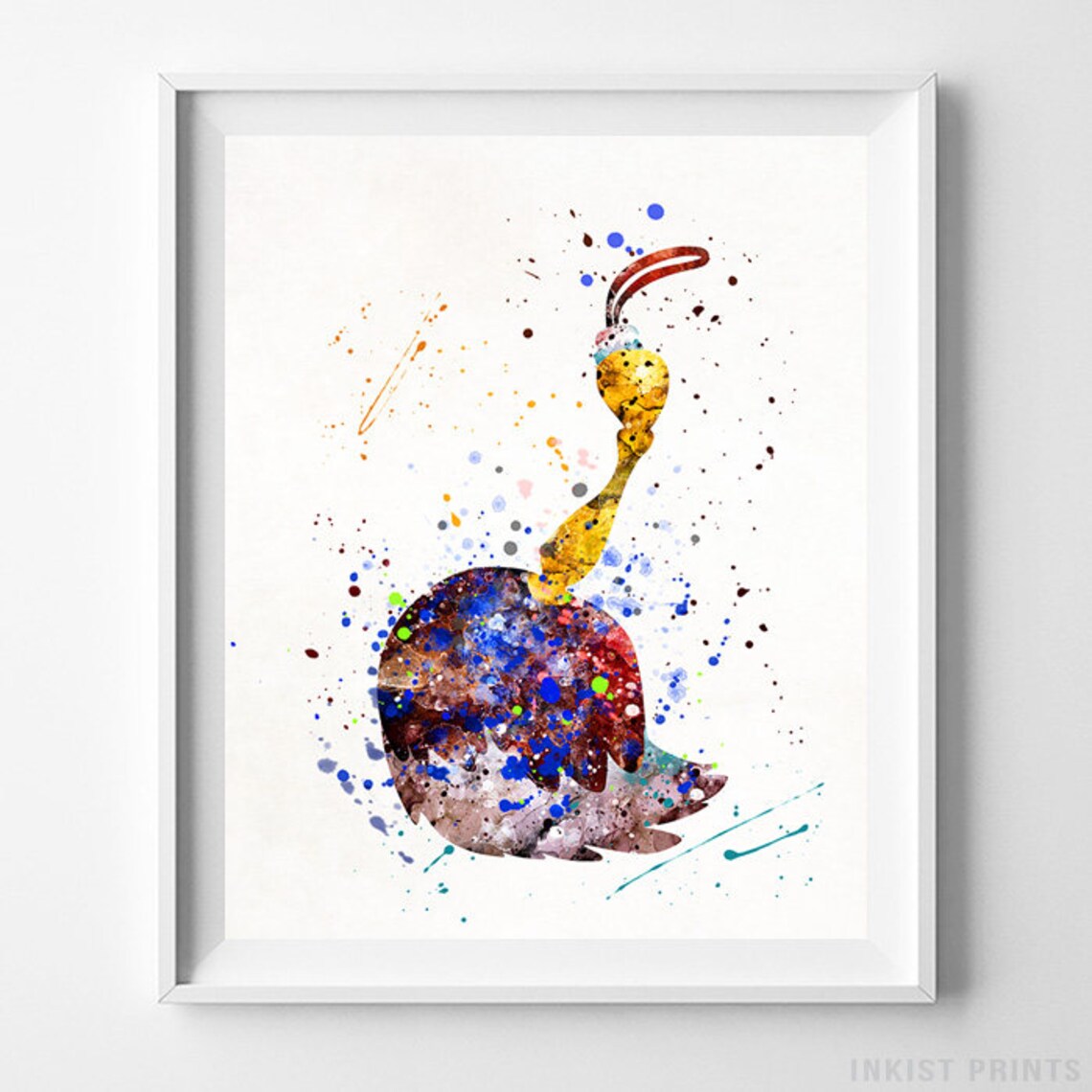 Duster Print Beauty and the Beast Duster Poster Feather Etsy