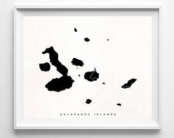 Galapagos Islands Print, Ecuador Print, Galapagos Islands Poster, Ecuador Poster, Decor Idea, Home Town, Nursery Wall Decor, Valentines Day