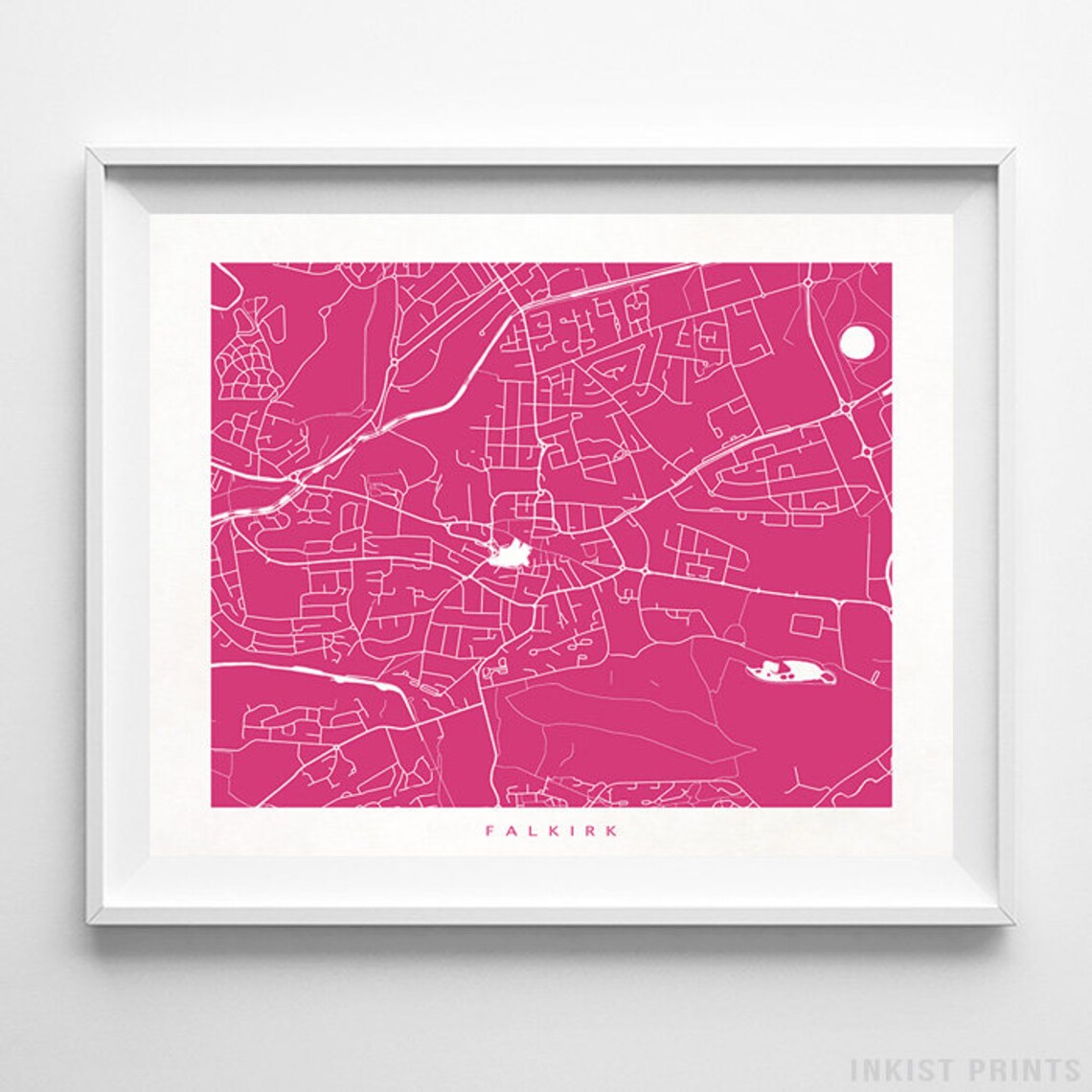 Falkirk Print Scotland Print Falkirk Poster Scotland Etsy