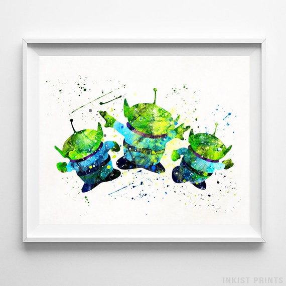 Toy story alien painting hot sale
