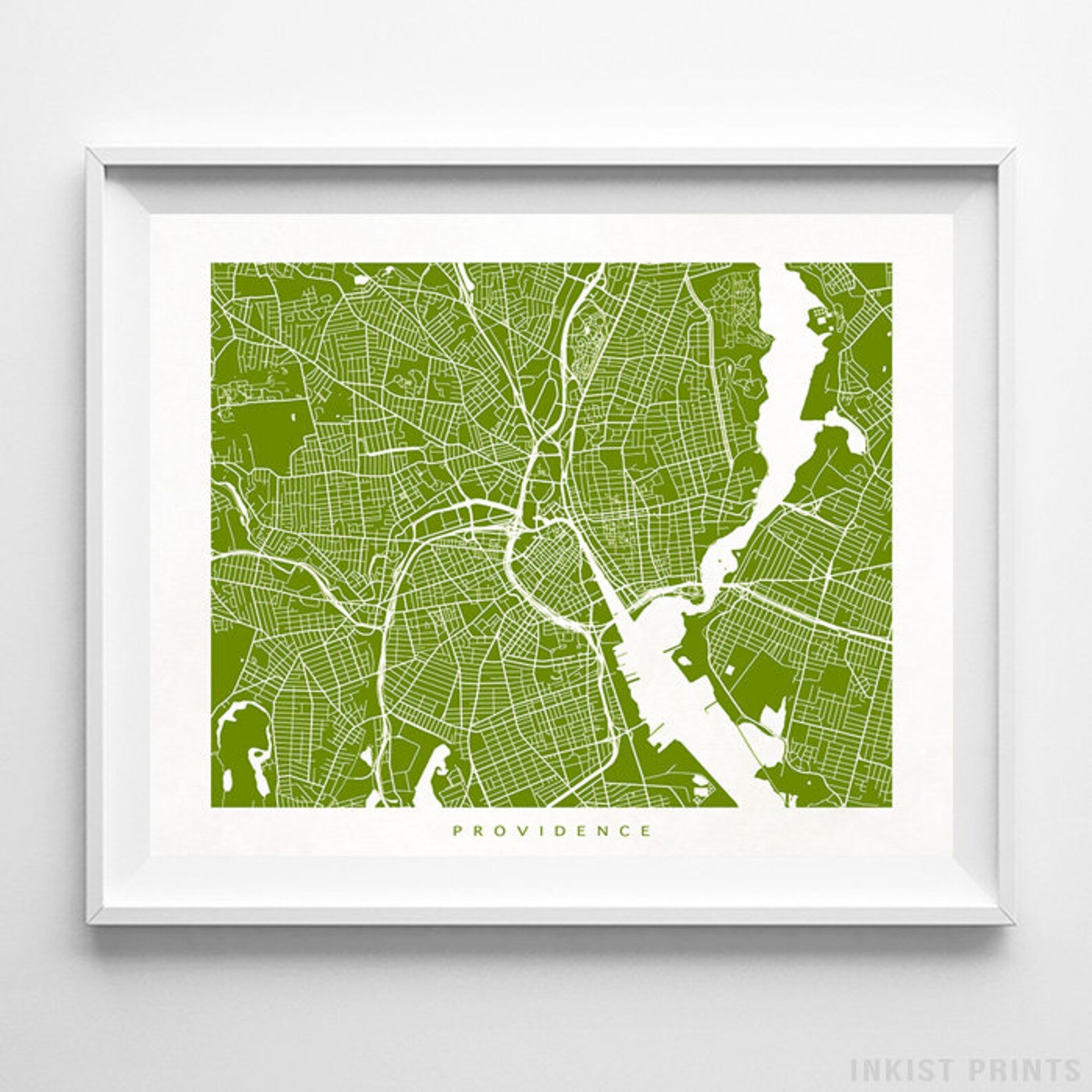 Providence Print Rhode Island Print Providence Poster Rhode - Etsy