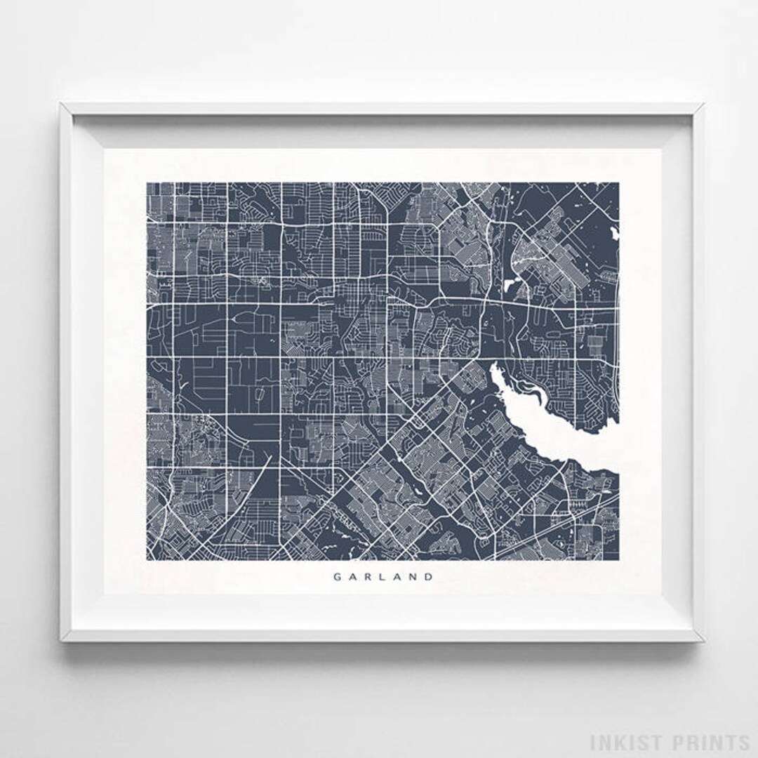 Garland Print Texas Print Garland Poster Texas Poster Etsy