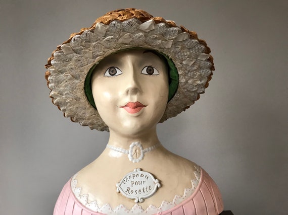 Vintage Panama Hat, Boater Hat