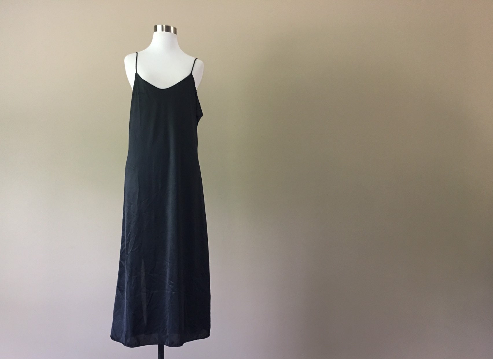 black underdress