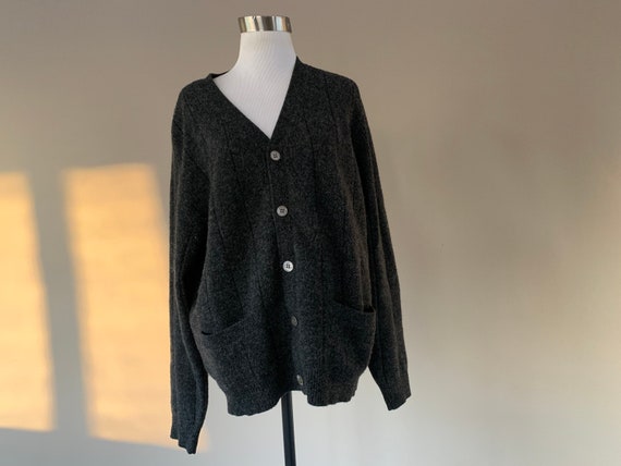 90's 100% Wool Cardigan Sweater Jumper 