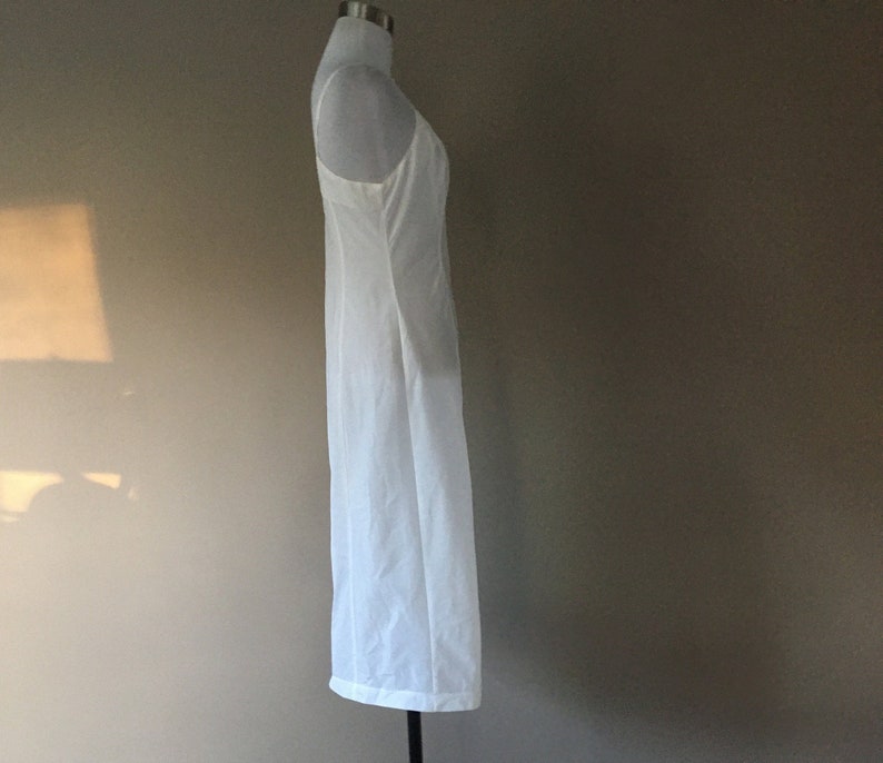 Wondermaid Fine Lingerie Small White Taffeta Underdress Under Dress Slip S 34 Wonder Maid Full Slip