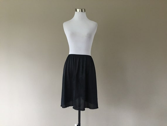 Satin Jacquard Vintage Plus Size Half Slip 2x Underskirt Skirt Slip