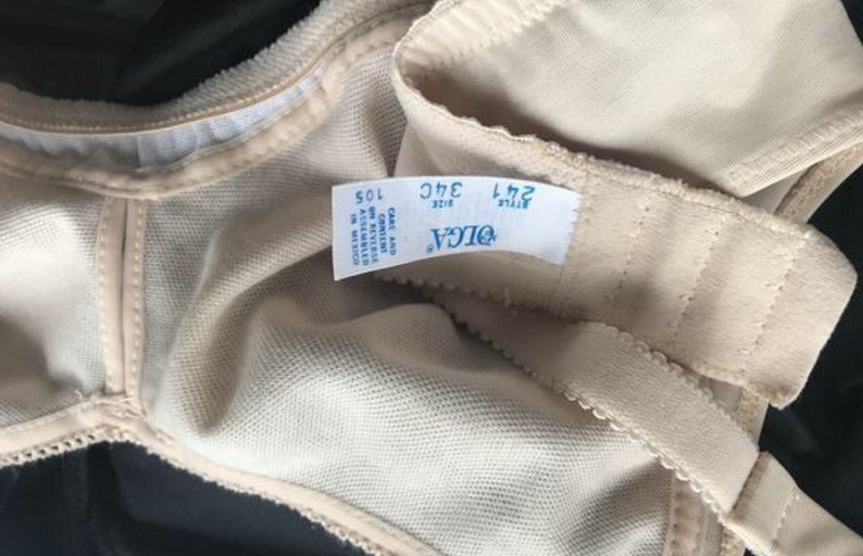 Vintage Olga Bra 34C Nude Soft Cup Bra