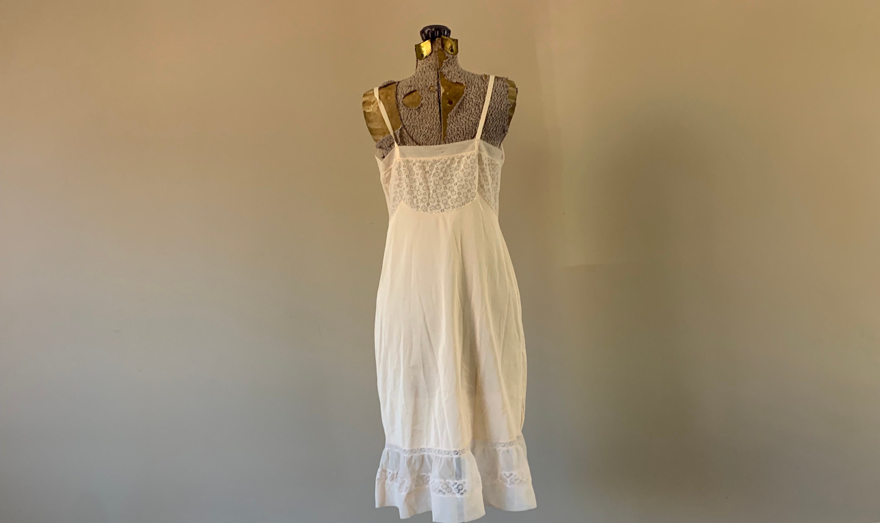 Vintage Full Slip Under Dress Underdress Slip Pink Nylon Etsy