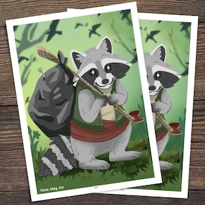 Protège-cartes {Trash Panda} 100 ct || Magic the Gathering || Raton laveur