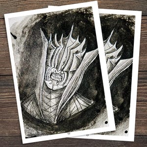 sauron card sleeves MTG LotR Sauron A Art Sleeves [100]