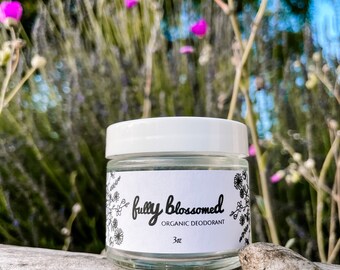 Organic Deodorant Cream | Beeswax FREE | Very Gentle on the skin and very effective.