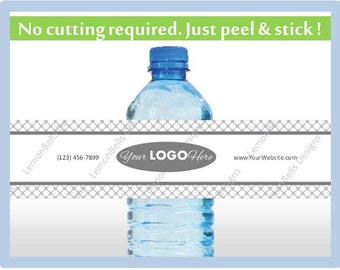 Custom Water Bottle Labels - Personalized Water Bottle Labels - Business Water Bottle Labels – Personalized Business Water Bottle Labels
