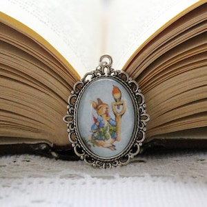 Peter Rabbit Necklace, Beatrix Potter Jewelry, the Tale of Peter Rabbit ...