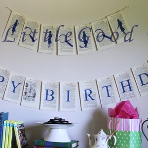 Mystery Birthday Banner and Small Mystery Banner COMBO, Girl or Boy Detective Garland Printed on Detective Book Pages