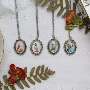 Peter Rabbit Necklace, Beatrix Potter Jewelry, the Tale of Peter Rabbit ...