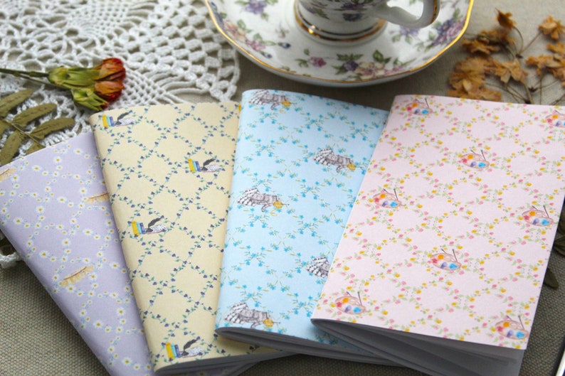 Amy March Journal, Little Women, Blank Notebook, Louisa May Alcott Pocket Journal, Reading Planner, Book Club Journal All4 Patternjournals