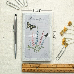 Amy March Journal, Little Women, Blank Notebook, Louisa May Alcott Pocket Journal, Reading Planner, Book Club Journal image 3