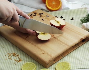 Wooden Charcuterie Board, Pine Cutting Board