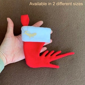 Bearded Dragon or Anole Christmas Stocking, SMALL "tank size", ridiculously cute, Christmas gift for Reptile owner