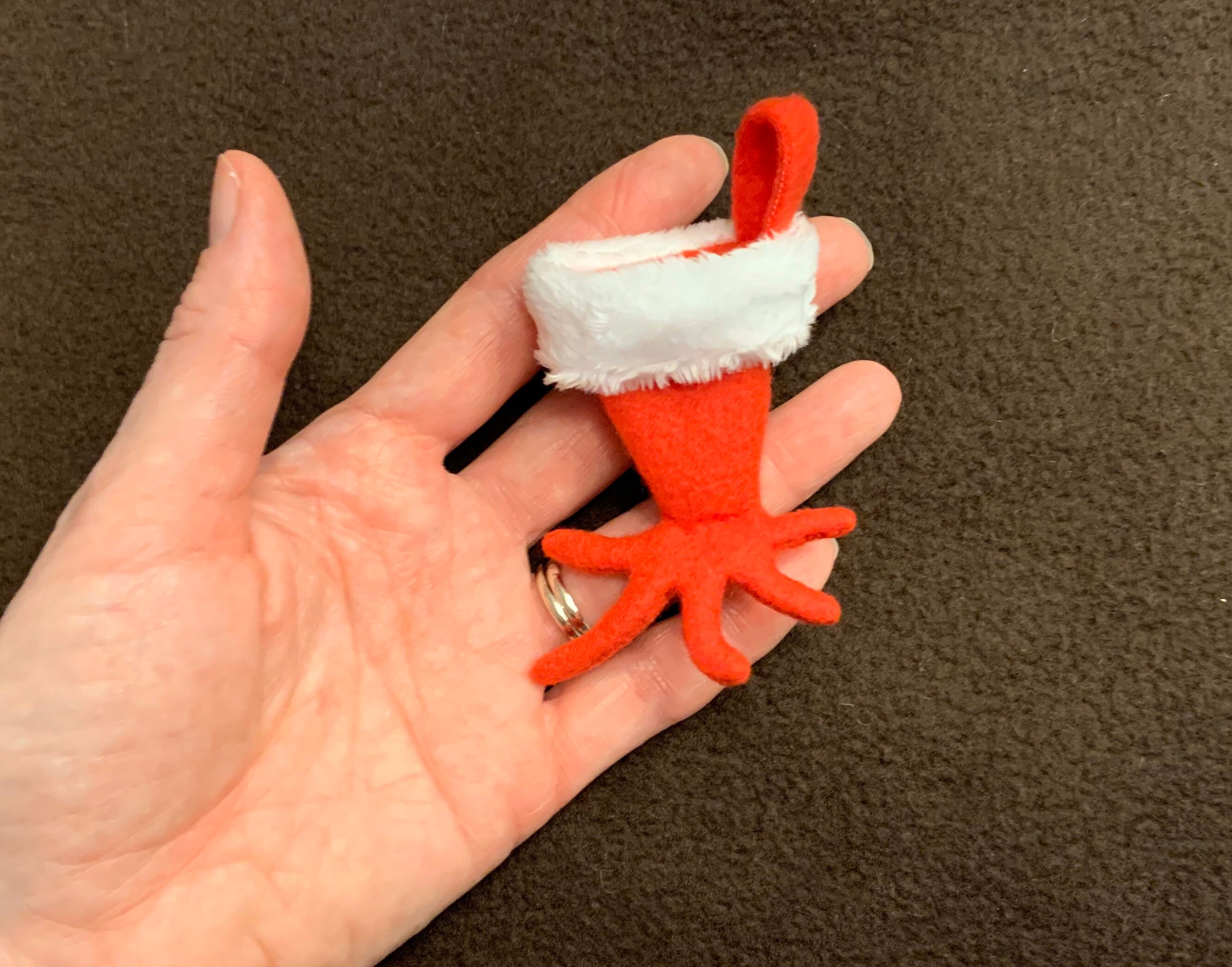 TINY Leopard Gecko Christmas Stocking, Unique gift, Reptile Christmas…