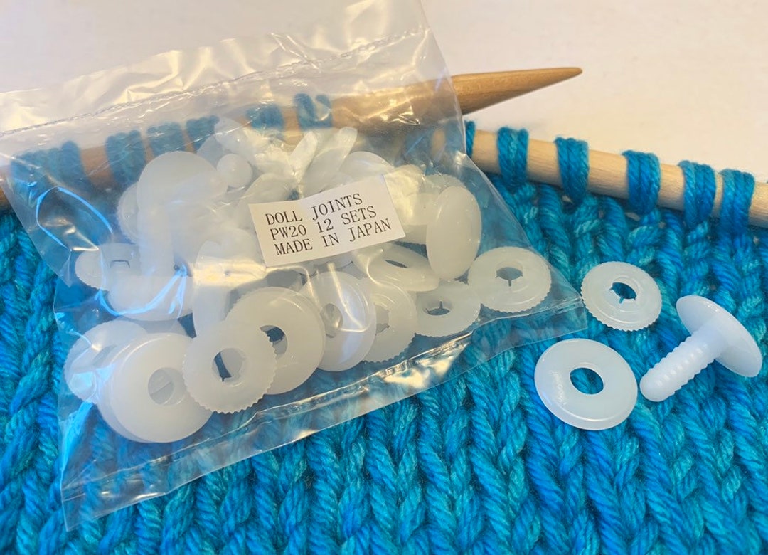 12 Doll Joints 20mm, Stuffed Animal Joint 20mm, Bear Joints 20mm, 12