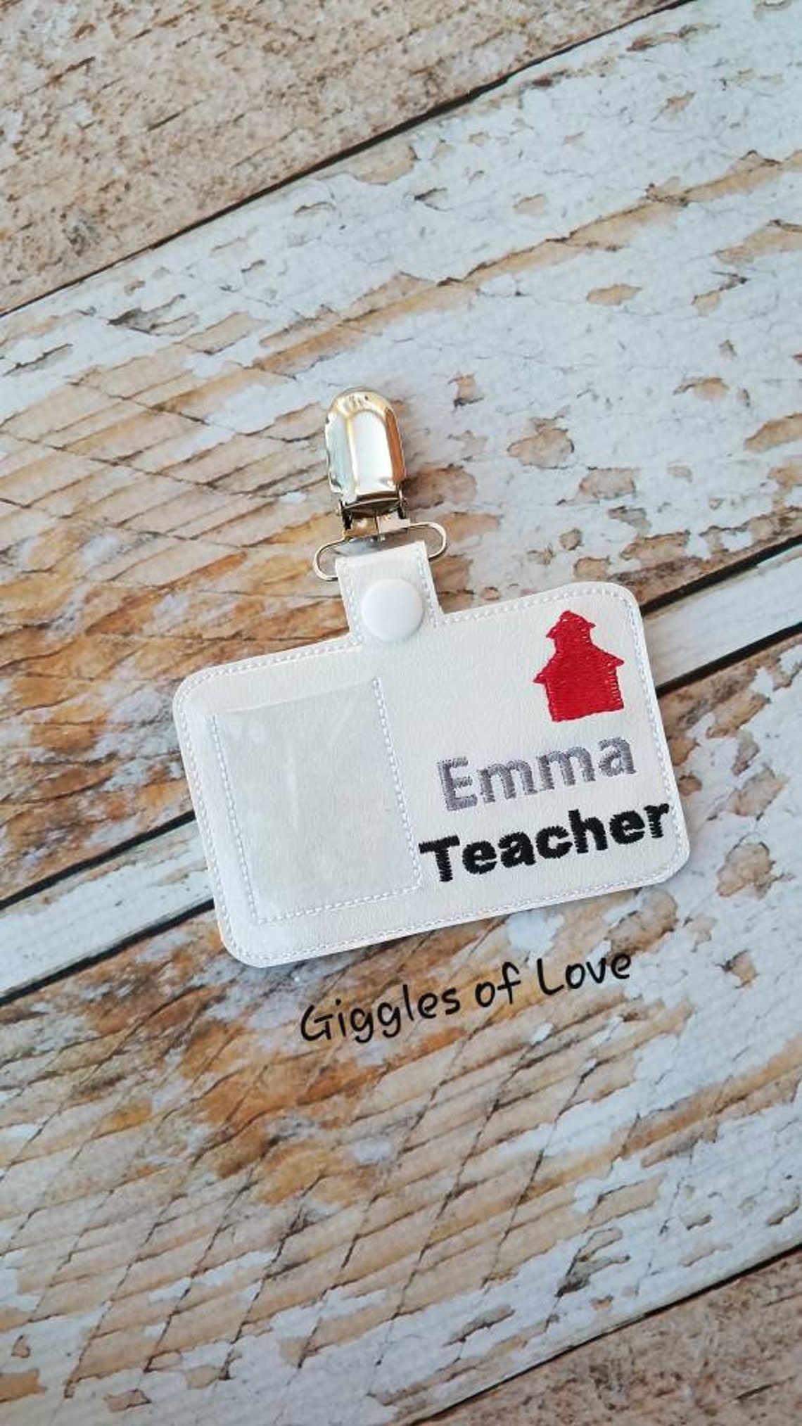 Pretend Play Teacher Badge Handmade Child Gift Educational - Etsy