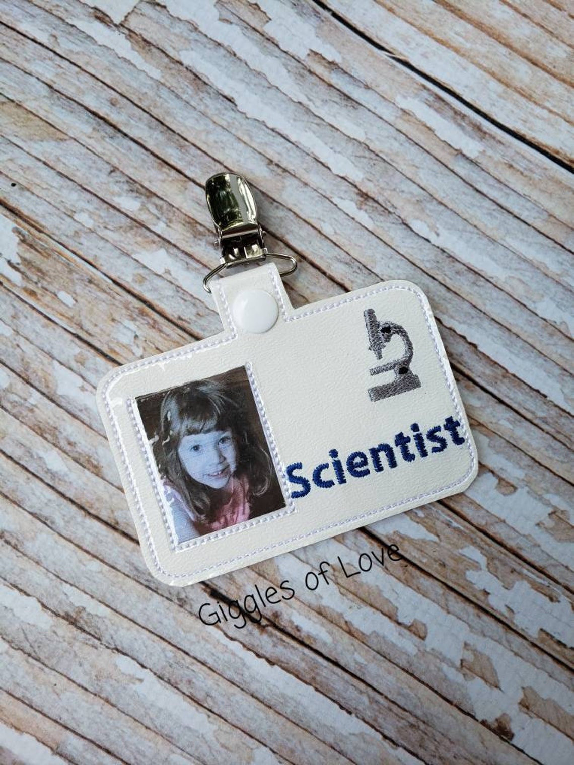 Personalized Pretend Play Scientist Badge Handmade Child - Etsy