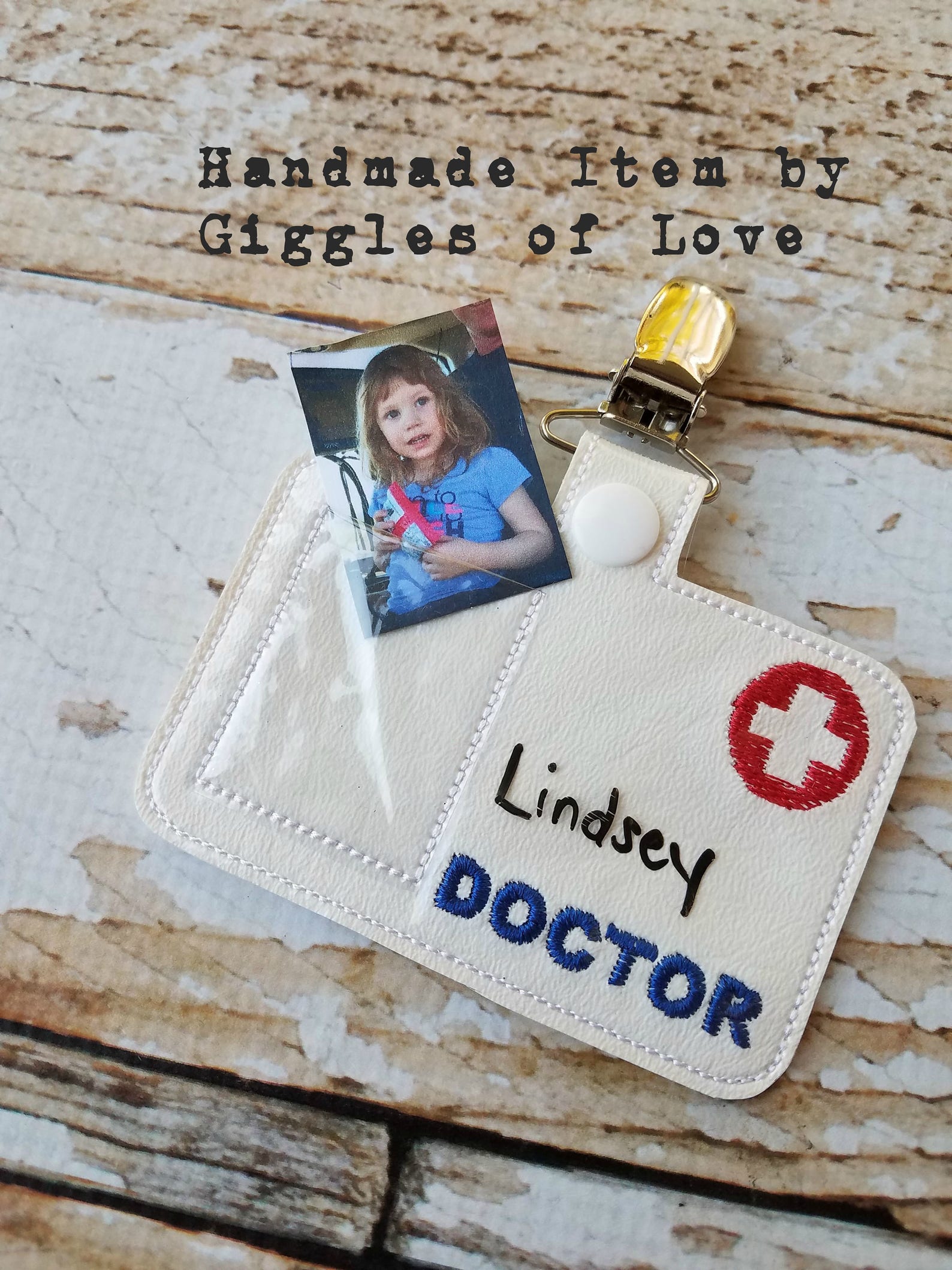 Pretend Play Doctor Badge Handmade Child Gift Doctor - Etsy
