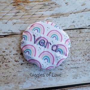 Child Ice Pack (Rainbows)- injury ice pack, reusable, child kid toddler, boo boo ice pack, first aid - personalized option