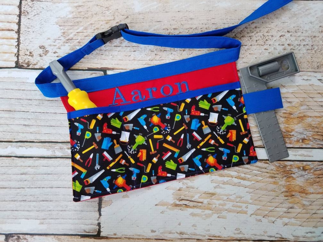 Personalized Tool Belt Kitchen Art Apron for Toddler Child Etsy