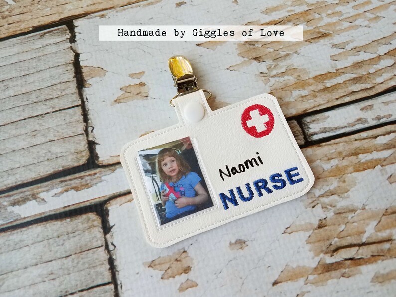 Pretend Play Nurse Badge Handmade Child Gift Doctor - Etsy