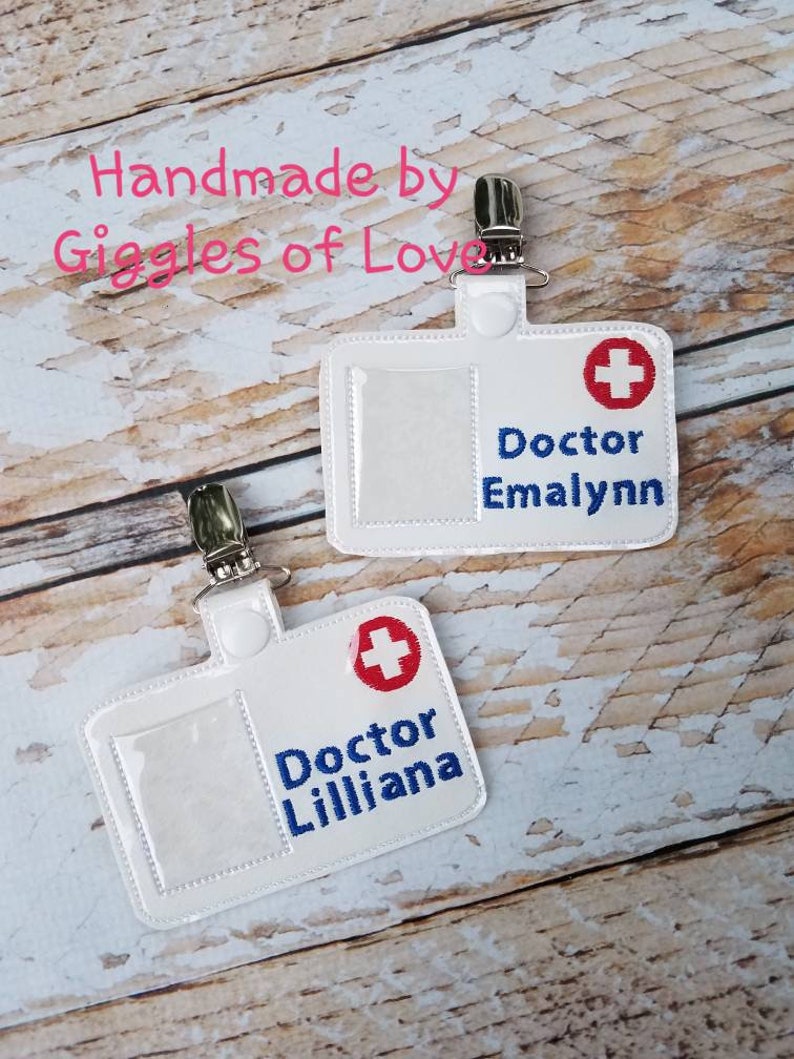 Pretend Doctor Badge Printable