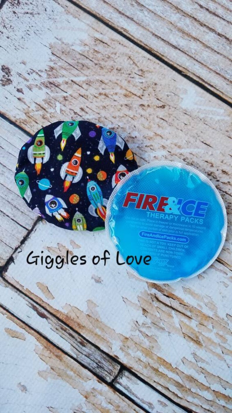 Child Ice Pack rockets Outer Space Injury Ice Pack | Etsy