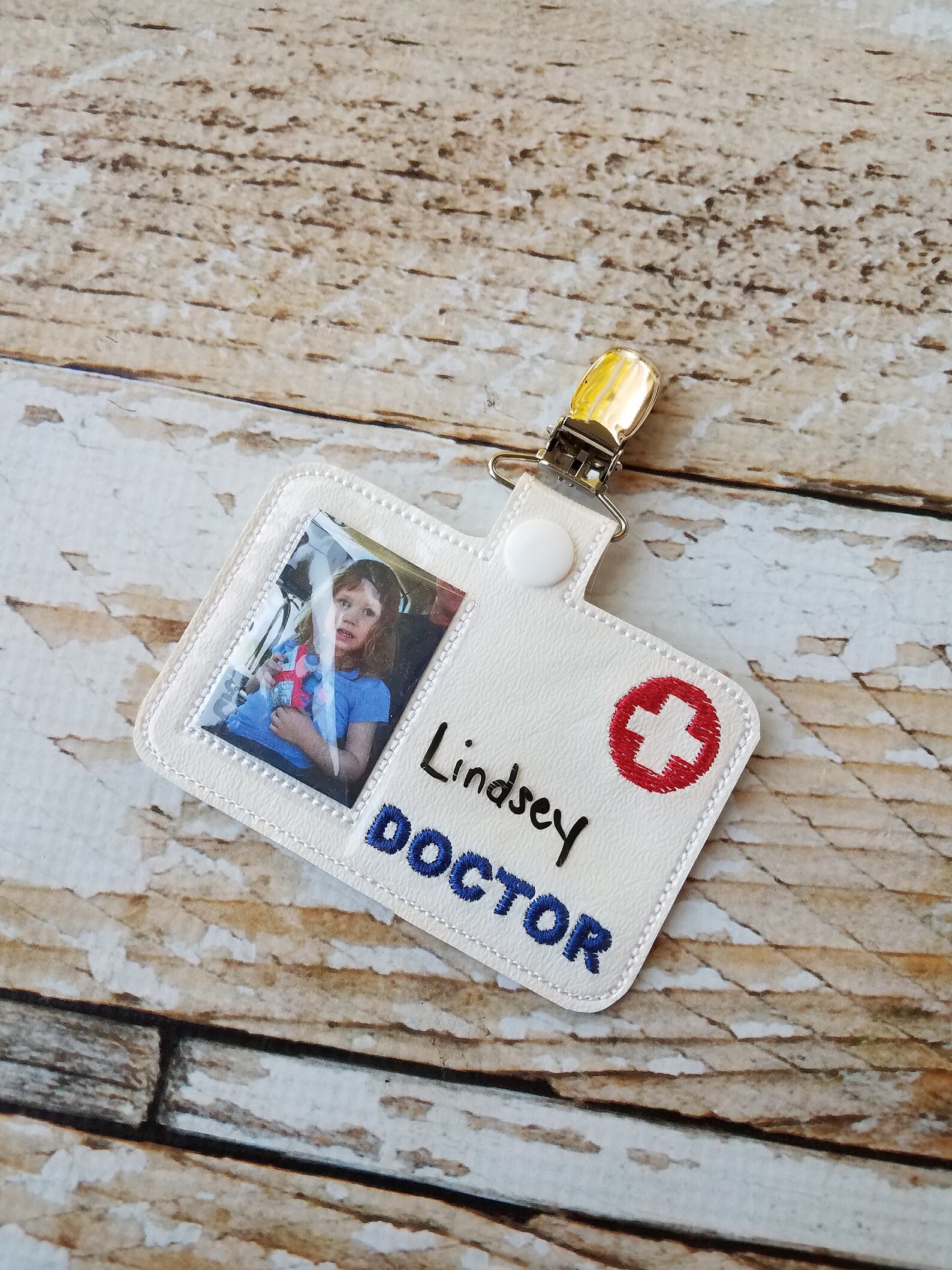 Pretend Play Doctor Badge Handmade Child Gift Doctor - Etsy