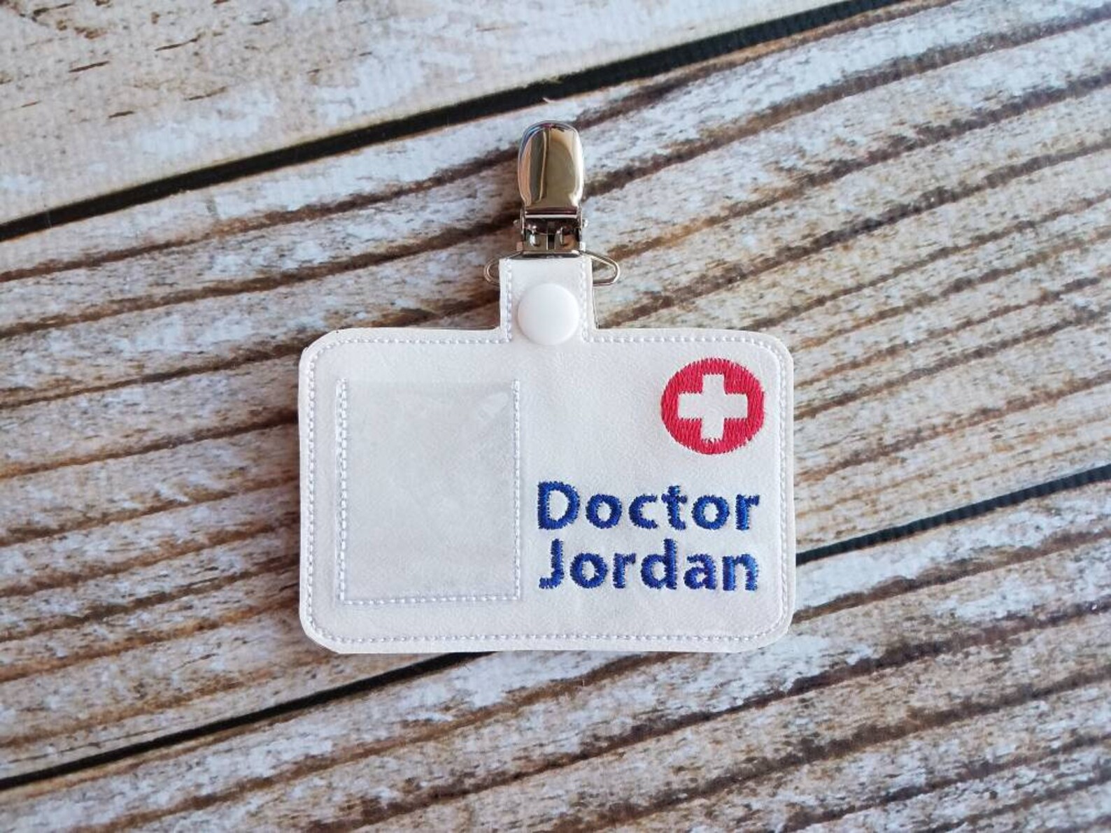 Personalized Pretend Play Doctor Badge Handmade Child Gift Doctor ...