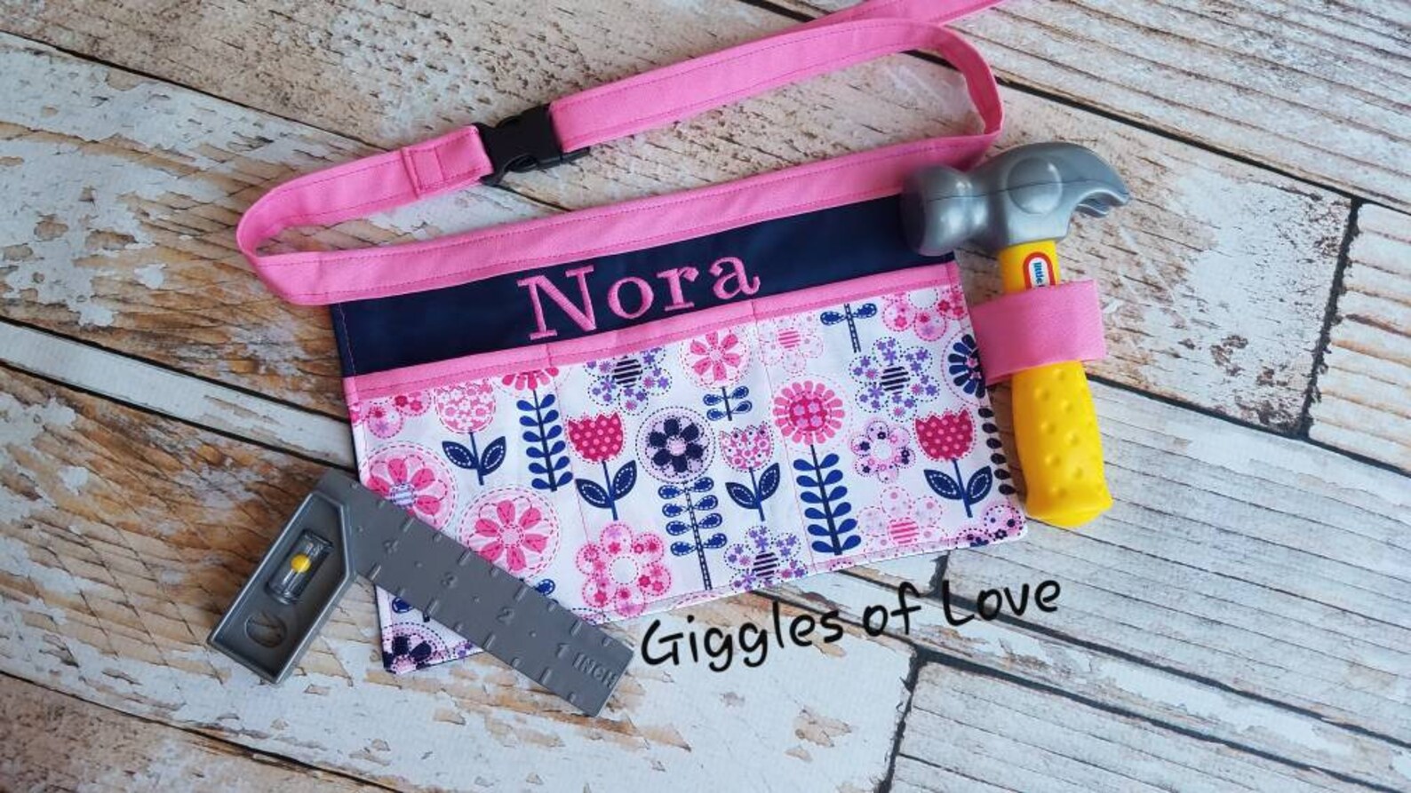 Personalized Tool Belt Kitchen Art Apron for Toddler Child Etsy