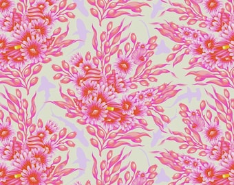 Shadow Sharks in Delphine for the Floral Reef Range by Tula Pink