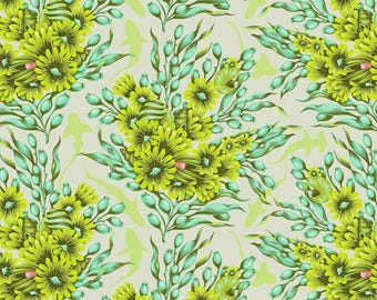 Shadow Sharks in Seafoam for the Floral Reef Range by Tula Pink
