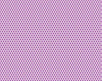 Lighthouse Windows in Ultraviolet for the Floral Reef Range by Tula Pink