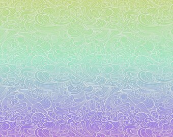 Rip Tide in Deep Dive for the Floral Reef Range by Tula Pink