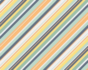 Stripe Orange for A Beautiful Thing range for Riley Blake Designs
