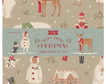 10 inch Merry Little Christmas charm pack by Tilda