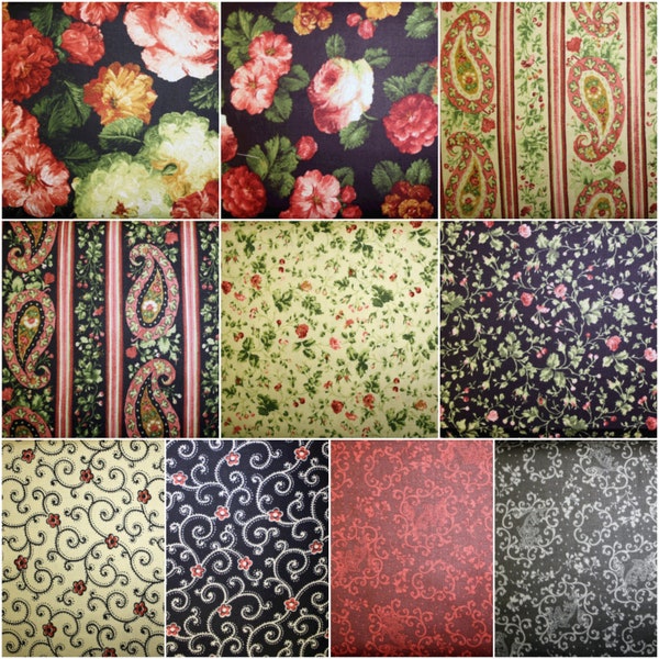 3.00 Dollar Fat Quarters Somerset par P & B Textiles